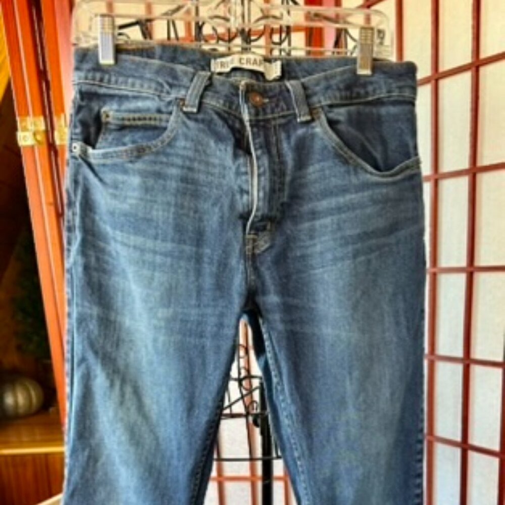 True Craft Slim Fit 5-Pocket Denim 32x32 * Preloved Men's